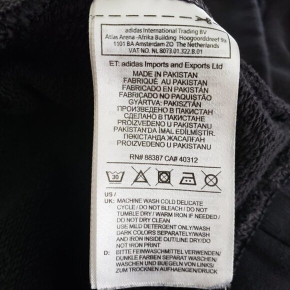 Adidas Hoodie Pullover Small Size Sweatshirt  Womens Women's Logo Black … - Picture 11 of 14